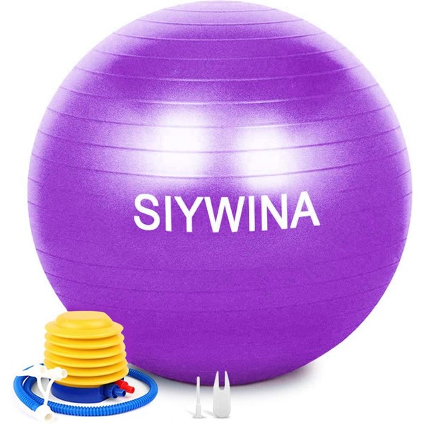 SIYWINA Gymnastic Ball Sitting Ball Thick Anti-Burst Pregnant Women