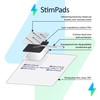 StimPads Neck electrode, 1 piece with double 2 mm pin