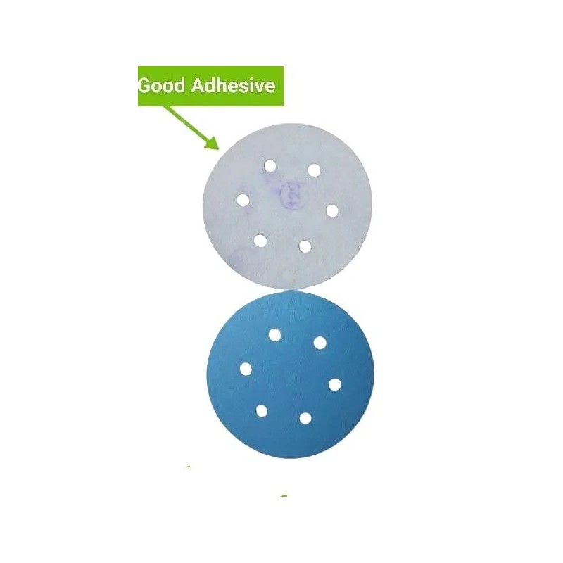 DEERFOS 6" SANDING DISC GRIT 100 SAND PAPER HOOK &