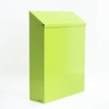 Simple Stylish Cute Mailbox, Green, Mailbox, Height 11.4 x Width