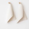LinenMe Jazz 53% Linen 47% Cotton Tea Towels for Kitchen,