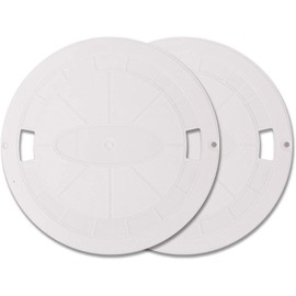 AR-PRO (2 Pack) Exact Replacement Hayward SPX1070C Skimmer Cover - Heavy-Duty Pool Skimmer Lid Direct Replacement for Hayward SP1070, SP1071, and SP10712S Automatic Skimmer Models