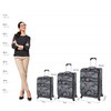 LUCAS Designer Luggage Carry On Collection - Expandable 20 Inch