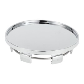 VekAuto 1pc Car Wheel Hub Center Caps, 69mm 2.72" OD Center Hub Cover Universal for Cars and Trucks Scratch Resistance Stylish Design Plastic Chrome Silver Tone