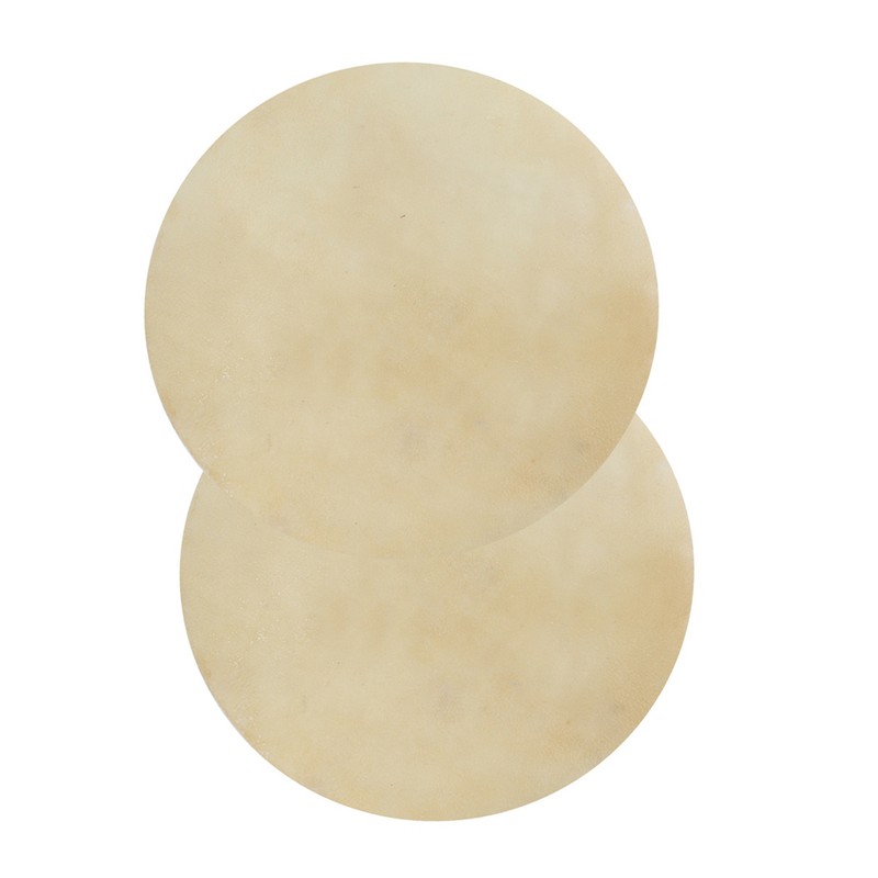 2pcs Drum Head Sheepskin Consistent Clear Sound for African Bongo
