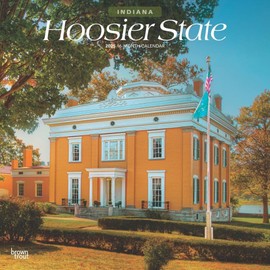 BrownTrout, Indiana Places 2025 Wall Calendar