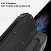 Wireless Bluetooth Speaker Multifunctional IPX7 Waterproof High Power 40W Heavy