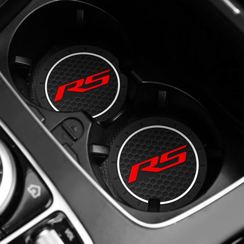 Annloysky Aooloysky 2PCS Car Cup Holder Coasters Interior Accessories, 2.75