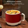 1.8L Electric Cooking Pot Multifunction Efficient Prevents Stick Foldable Handle