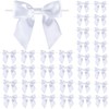 Fbshicung 115 Pack Twist Tie Bows for Treat Bags 3"
