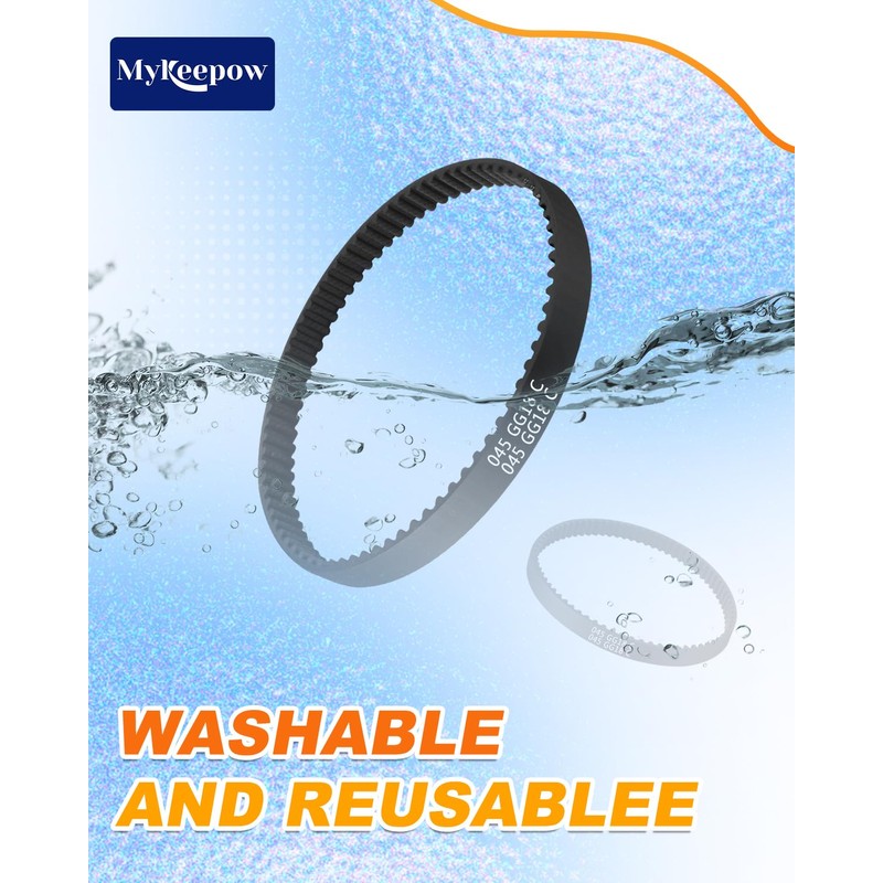 MyKEEPOW 3PCS Vacuum Belt Replacement Compatible with Shark Navigator NV350