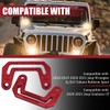GLOBLED A-Pillar Windshield Light Mount Hood Cowl Mount Brackets Compatible