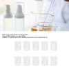 Pack of 10 Laboratory Glass Beakers 50 ml Beakers Experimental