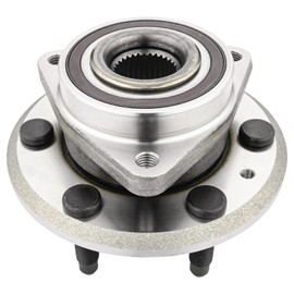 PEYU 513277 Front or Rear Wheel Bearing and Hub for 08-17 Buick Enclave, for 09-17 Chevy Traverse, for 07-16 GMC Acadia, for 07-10 Saturn Outlook Wheel Hub Bearing Assembly 6 Lug w/ABS