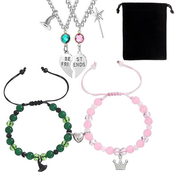 Wizard Gifts for Girls, 5PCS Wizard Merchandise Include 2 Friendship