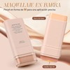 Maquillaje en Barra, Base en Barra con Brocha #1 Crema