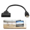 HDMI Cable Splitter 1 In 2 Out, HDMI Male to