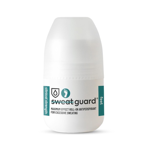 SWEAT GUARD® Foot Antiperspirant - 50ml Roll On. Maximum Protection