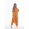 LACOLOCA Kangaroo S Animal Adult Onesie Unisex One-Piece Cosplay Costume