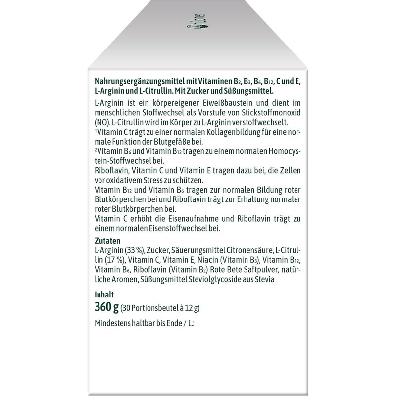 Hübner Vessel Active 10 Month Pack Powder 360g