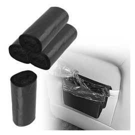 120PCS Mini Cars Trash Bag,Thickened & Tear-Resistant Cars Garbage Bag for Keeping Vehicle Tidy,Portable Car Trash Can Bags Automotive Accessories for Car,Desktop,Outdoor