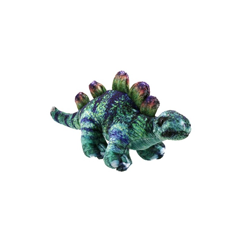 The Puppet Company - Dinosaur Finger Puppets - Stegosaurus (Green)