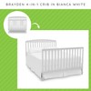 Full-Size Conversion Kit Bed Rails Compatible with Brayden Convertible Crib
