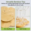 SLS Home essentiæls Set of 8 Bamboo spice Jars with