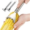 2RIYADH 2 Pcs Corn Peeler, Pelador de Mazorcas Con Afilados
