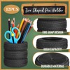 12 Pcs Tire Shaped Pen Holder Car Tire Pencil Holder