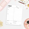 Daily Planner Notepad Undated 2pk, 50 Sheets Tear Off, 8.5"