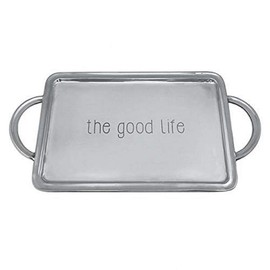 MARIPOSA Signature Tray, Silver