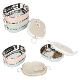 Insulated Lunch Box, Portable Stainless Steel Box, Stackable Leak-Proof Thermal Lunch Box for Warm Food, Thermal Boxes, Bowl, Food Container, Office, Work, Home