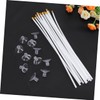 OFFSCH 10pcs Desktop Decor Mini Flag Holder Wall Mounted Holder