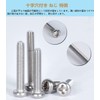 Samcos Countersunk Head Machine Screw Set with Cross Hole, M3