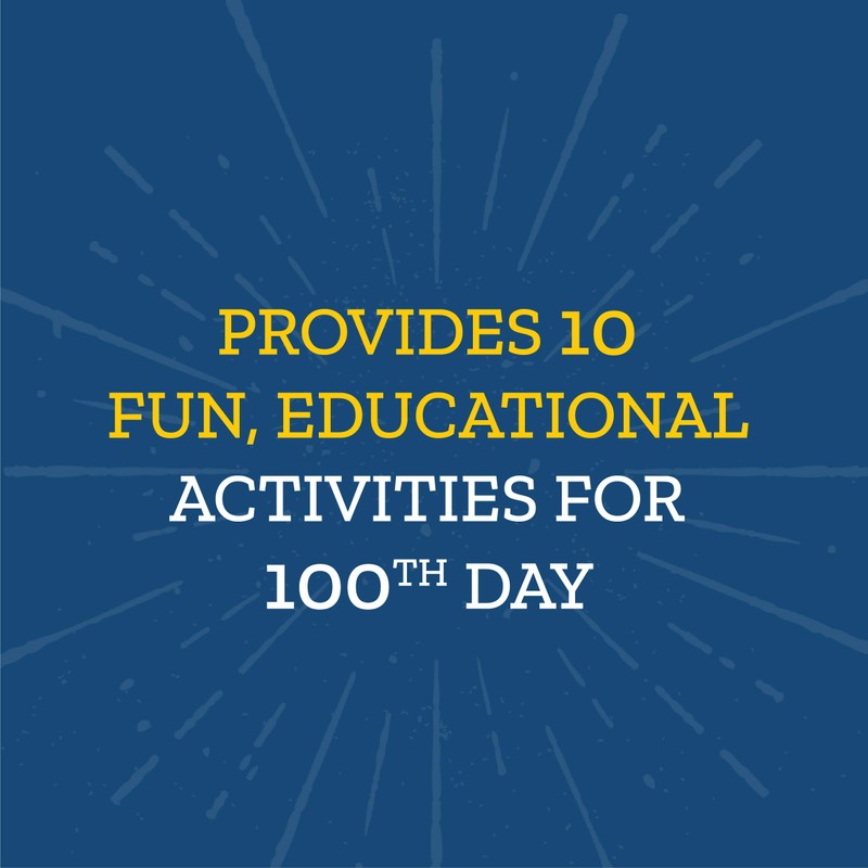 Really Good Stuff Ready-to-Decorate Ten Activities for 100th Day Fun!