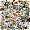 100Pcs Duck Hunting Stickers, Go Hunting Camo Adventure Vinyl Waterproof