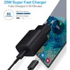 Samneer 25W USB-C Schnellladeger?t Netzteil,f1rSamsungGalaxyS25 S24/S23/S22/S21/S20/Note20 /FES10 S9 S8 A55