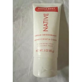 Native 1 Native Whole Body Cream Deodorant Honeycrisp & Cider 3 oz. ea.