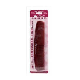 8 1/2 Inch Krest Goldilocks G1 Heat Resistant Hair Combs. Round Master Waver 1pc