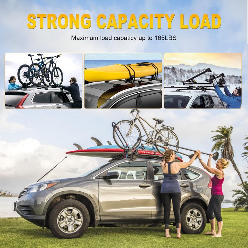 OCPTY Roof Rack Cross Bars Fit for Nissan Kicks 2017