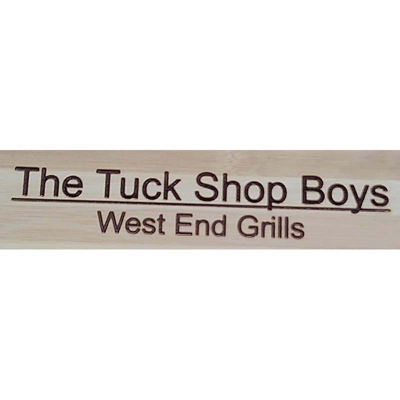 Handy Stamps Novelty Pet Shop Boys Themed Bamboo Chopping/Serving Board