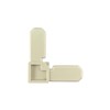 CRL 5/16" Beige Square Cut Frame Corners - 100 Pack