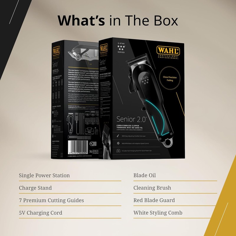 Wahl Professional 5 Star Senior 2.0 Cable inalámbrico