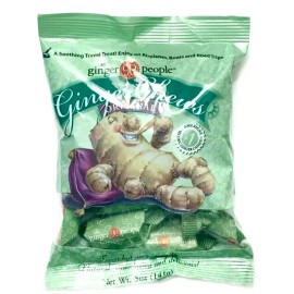 Trader Joe's 4 Packs Trader Joe's Original Ginger Chews THE GINGER PEOPLE 5 oz Each Pack
