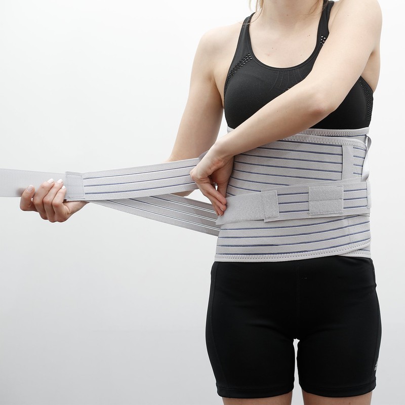 SOLES Lumbar Back Brace Lumbosacral Back Support - Adjustable, Breathable
