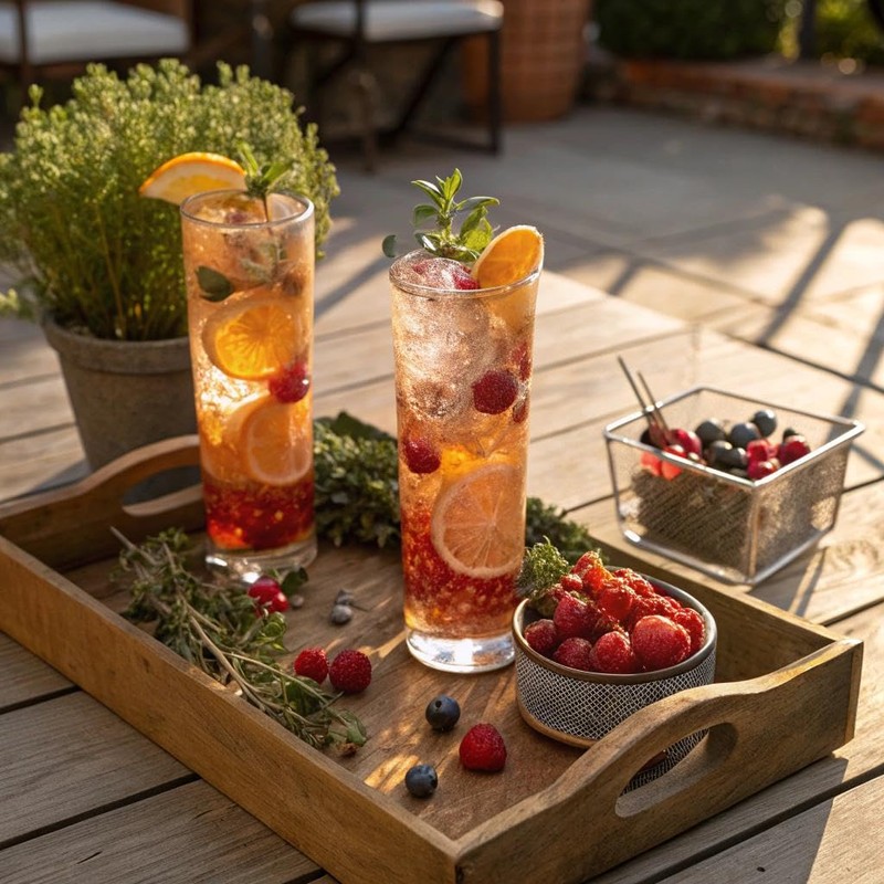 Bigelow Botanicals Cold Water Infusion Blueberry Citrus Basil Herbal Tea,