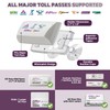 LiftRemote EZ Pass Holder for Windshield Fits All Major, Toll