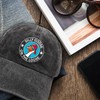 GOSJINNK Funny Silly Goose Distressed Washed Black Baseball Caps Silly