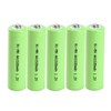 STEPMAX 5 Pack Rechargeable AA Batteries 1500mAh High Capacity Batteries